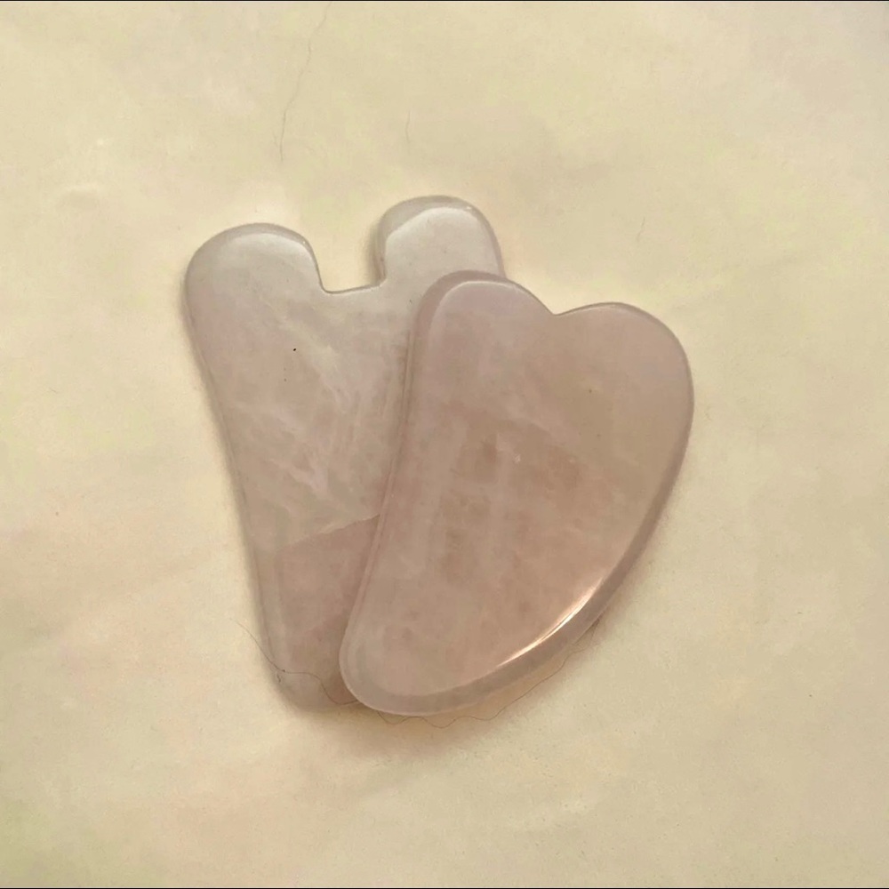 Genuine Rose Quarts Gua Sha Facial tools